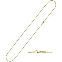 Goldkette JOBO "Erbs-Kette", gold (gelbgold 333), Halsketten, Damen, Gelbgold 333, L: 50, Goldkette, 333 Gold massiv 50 cm 2,5 mm