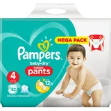 Pampers 81666880 Baby-Dry Pants windelhose, weiß