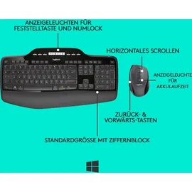 Logitech MK710 Set DE