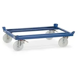 Paletten-Fahrgestell 23881 für Routenzüge, Tragkraft 1.050kg - blau