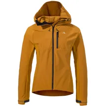 Schöffel Hybrid Jk Style Salza WMS, Fahrradjacke mit helmtauglicher Kapuze, windabweisend, atmungsaktiv & wasserdicht, leichte Jacke mit 4-Wege Stretch, chai, 38