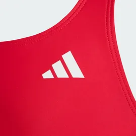 adidas Kinder Badeanzug mit V-förmigem Rückendesign rot 158-164cm 13-14J