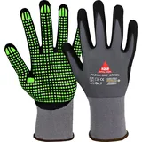 PADUA GRIP GREEN, Montagehandschuh aus Nylon/Nitrilschaum, Hase - 508150G - Größe 10 (XL)