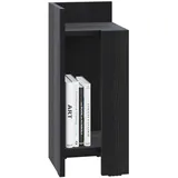 Livetastic Nachtschrank Elos 27 x 60 x 25 cm Schwarz