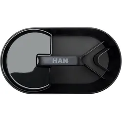 HAN Toolbox LOFT, 4 Fächer, Ablageschale, Tragegriff, Hochwertiges Material,schwarz