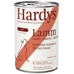 Hardys Pure Lamm Nassfutter Hund 4 Paletten (24 x 800 g)