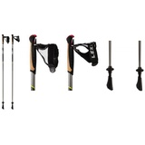 Leki Spine Shark Nordic Walkingstöcke Nordic Walking Stöcke anthrazit-schw., 105