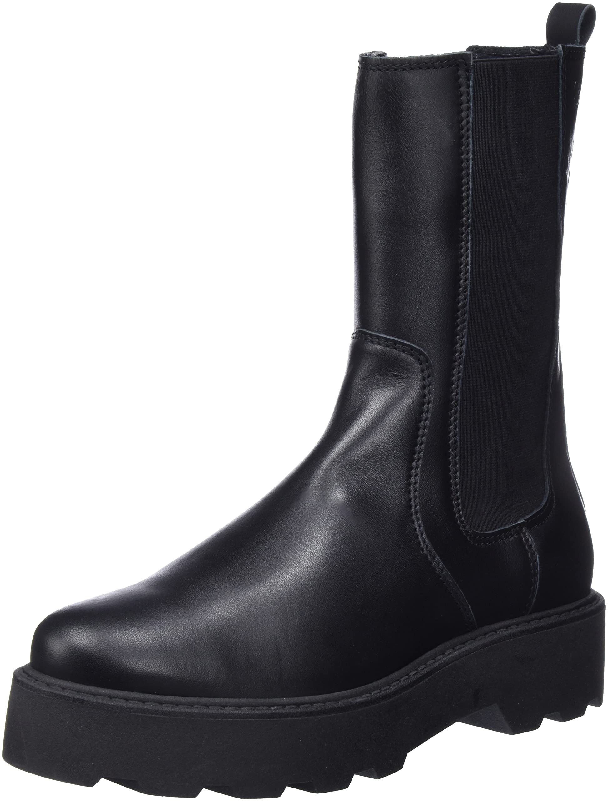 s.Oliver Damen 5-5-25482-37 Chelsea Boot, Black Leather, 41 EU / 9.5 UK