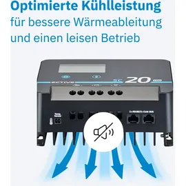 Ective SC 60 Pro MPPT Solar-Laderegler 12V/24V/36V/48V 60A Gen. 2