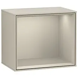 Villeroy und Boch Finion Regalmodul FD10HHHH 41,8x35,6x27cm, Regal Sand Matt, Sand Matt Lacquer