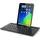 Aplic Bluetooth Tastatur mit Tablet Halterung für iOS, Android, Windows QWERTZ Layout / mit Akku - Schwarz