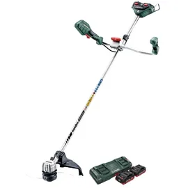 Metabo FSB 36-18 LTX BL 40 Akku Freischneider 36 V ( 2x 18 V ) Zweihandgriff Brushless + 2x Akku 4,0 Ah + Doppelladegerät