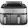 Philips 5000 Series Steam Airfryer Dual Basket NA555/00 Silber/Edelstahl