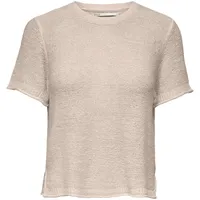 Only Damen Onlsunny S/S Nca KNT Pullover 15254282,Pumice Stone,XS