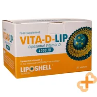 Vita-D-Lip Liposomal Vitamin D 4000iu Ergänzung 30 Päckchen Immunsystem