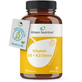r(h)ein nutrition & health gmbh Vitamin D3+K2 Osteo Kapseln 120 St.