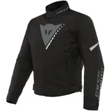 Dainese Veloce D-Dry Textiljacke wasserdicht - Schwarz/Grau/Weiß - 50