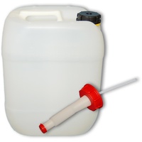 plasteo® 20 L Wasserkanister mit Ausgießer flexibel, DIN 61
