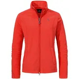 Schöffel Damen Leona3 Fleece Jacke (Größe 3XL, rot)