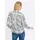 Heine Druck-Bluse Langarm Grau 36