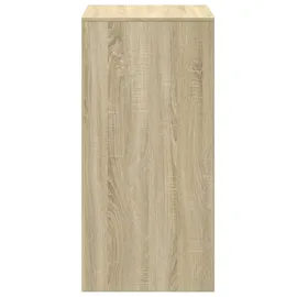 vidaXL Bartisch Sonoma-Eiche 51 x 50 x 103,5 cm Braun