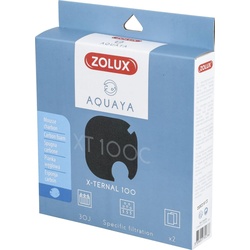 Zolux AQUAYA Carbon Xternal 100 insert, Aquarium Filter