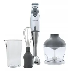 Esperanza Stabmixer Pesto 450 W, Edelstahlstab und komplettes Set