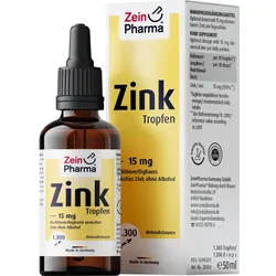 Zink Tropfen 15mg Ionisiert 50 ML