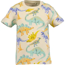 blue seven T-Shirt Basic-Schnitt, ohne Verschluss, bedruckte und unifarbene Optik bunt 134 EU