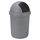 Curver Mülleimer 50 l Silber