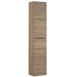 Hochschrank Kora, 2 Türen, Nabucco Eiche, 300 x 1600 x 270 mm - 93 191 82