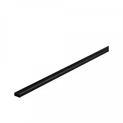 Paulmann 70522 LED Strip Profil Base Schwarzer Diffusor 1m Schwarz