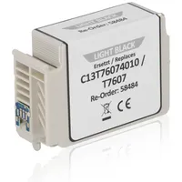 Tintencenter Kompatibel zu Epson C13T76074010 / T7607 Tintenpatrone, grau