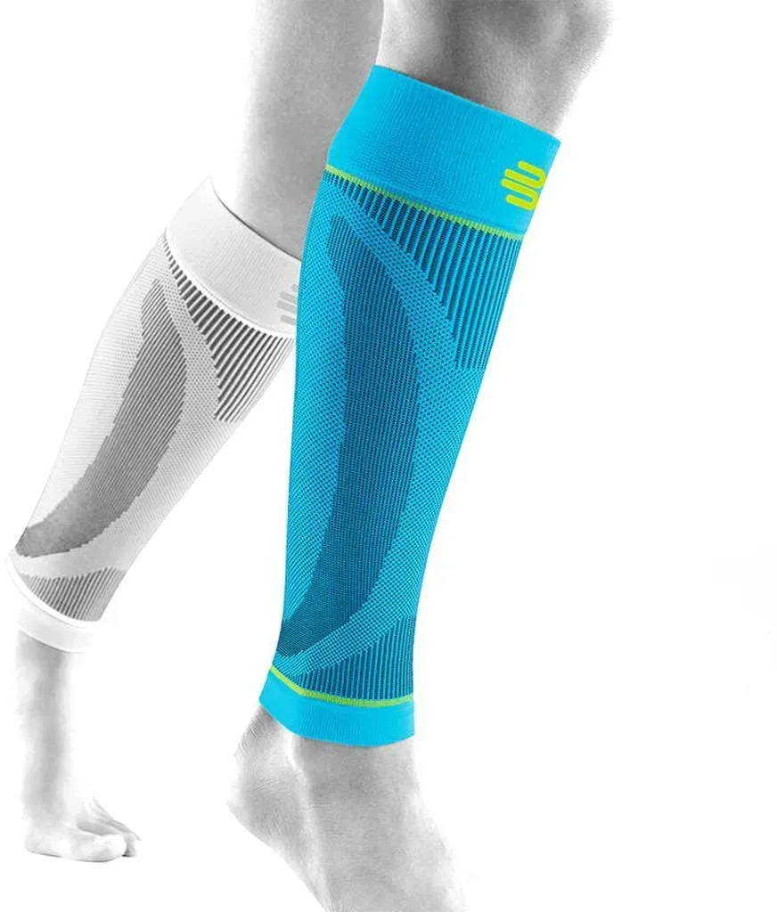 Bauerfeind Sports Unisex Compression Sleeves Wade - lang türkis