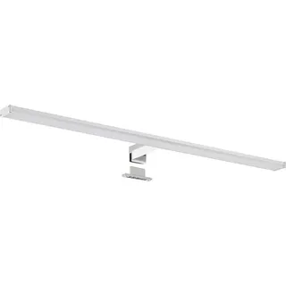 sebson LED Spiegelleuchte 80cm Bad IP44, Aufbauleuchte + Klemmleuchte, neutralweiß 4000K, 780x108x44mm, 15W, 1100lm, Aluminium, Schminklicht