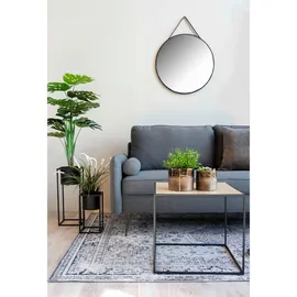 M&S Spiegel Trapani 60 x 60 cm Schwarz