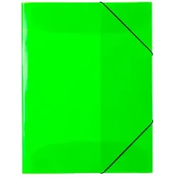 HERMA Schnellhefter Neon Kunststoff neon-grün DIN A4