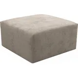 werk2 Hocker Zeus-XL Polyester 80 x 41 x 80 cm Braun