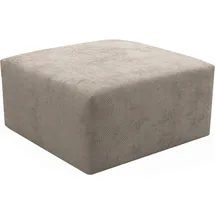 werk2 Hocker Zeus-XL Polyester 80 x 41 x 80 cm Braun