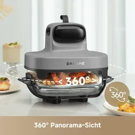 DREAME PT60 Heißluftfritteuse schwarz