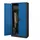 Jan Nowak Büroschrank 185 x 90 x 45 cm Blau/Anthrazit