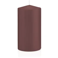Wiedemann Kerzen Stumpenkerzen Taupe 150 x Ø 70 mm, 12 Stück, Kerzen in RAL Kerzengüte Qualität