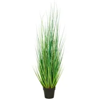 Creativ green Kunstgras »Grasbusch Miscanthus« mit naturgetreuen Grashalmen, grün