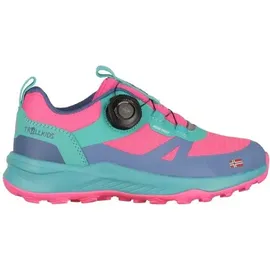 TROLLKIDS - Kid's Trollfjord Hiker Low XT - Multisportschuhe Gr 30 türkis