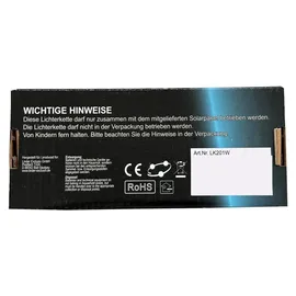 Mojawo Lichterkette LED 100'er Solar grün