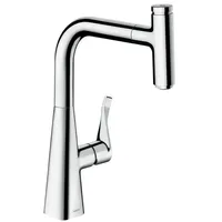 Hansgrohe Metris Select M71 240 1jet sBox edelstahl finish