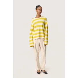 SOAKED IN LUXURY Strickpullover Gelb S