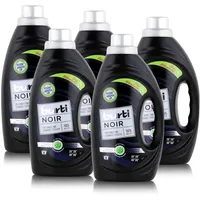 burti Noir Feinwaschmittel 1,45L - Für dunkle & schwarze Textilien (5er Pack)