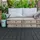 ECD Germany WPC Terrassenfliesen Anthrazit 30 x 30 cm 44 St.