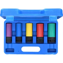BRILLIANT TOOLS 1/2 Alu-Felgen-Kraft-Stecknuss-Satz 5-tlg.